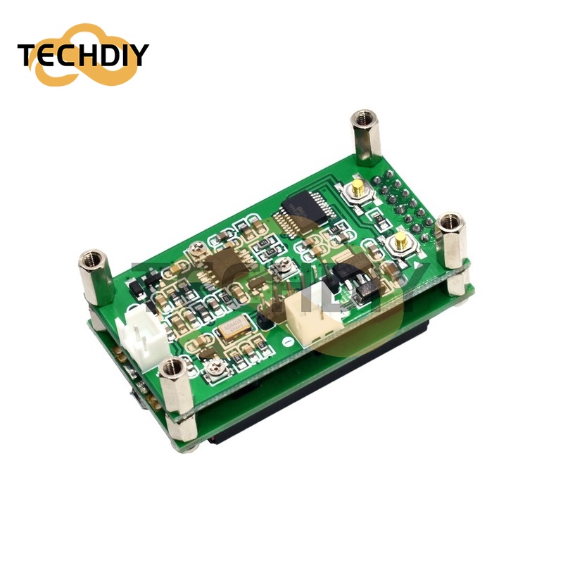 Bộ Máy Đo Tần Số DC 9-12V 1MHz-1.2GHz RF PLJ-0802-E LCD 0802 Cho Radio Ham 1-1200mhz DIY