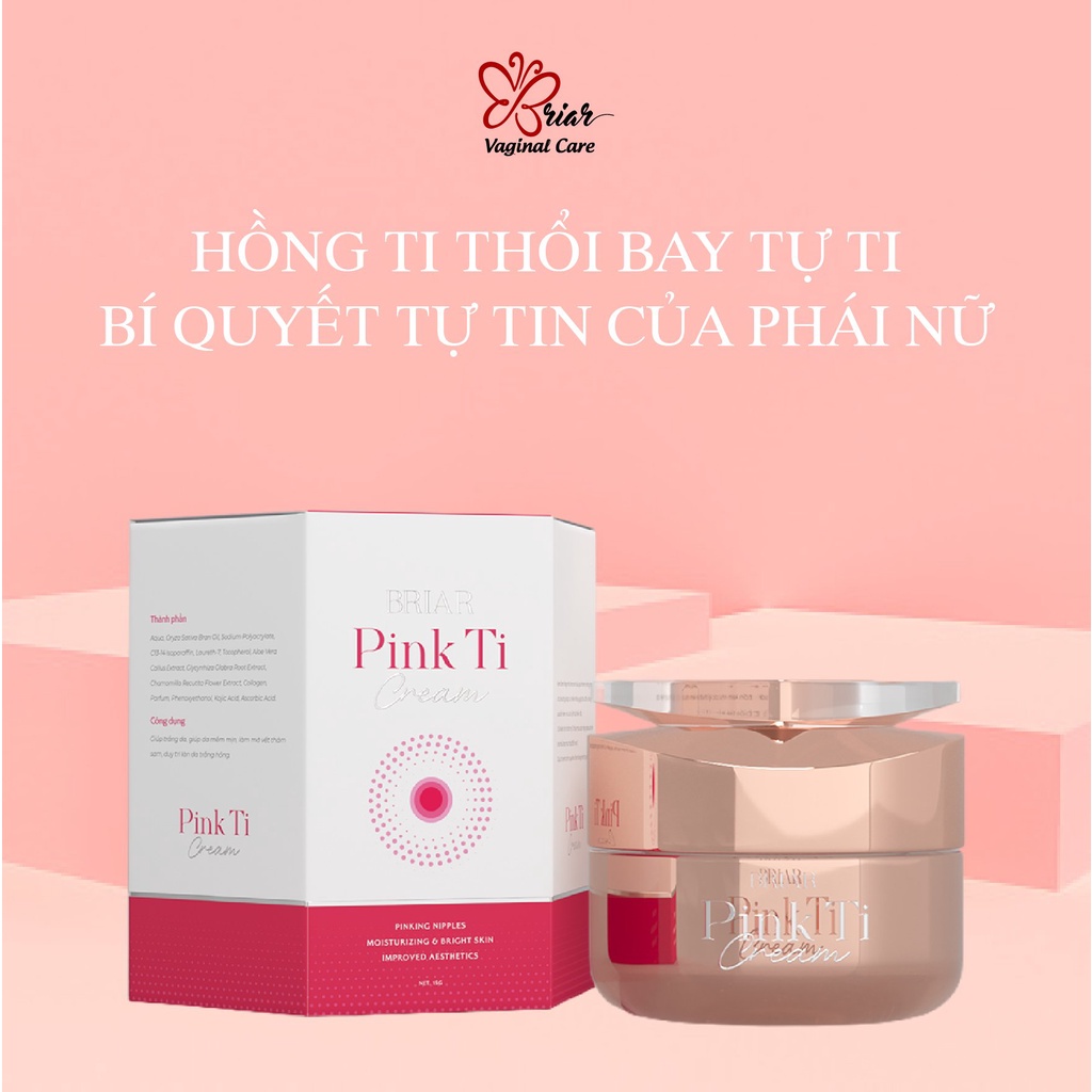 PINK TI CREAM- KEM LÀM HỒNG NHŨ HOA- MỜ THÂM NÁCH BẸN-  POWER QUEEN [Quỳnh Anh shop SG]