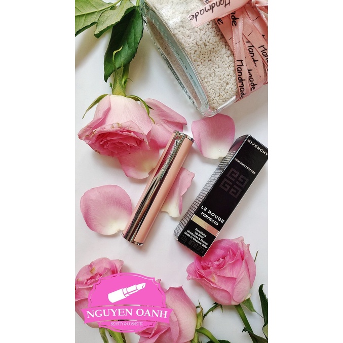 SON DƯỠNG GIVENCHY LE ROUGE PERFECTO 01 PERFECT PINK LIP BALM - 8756