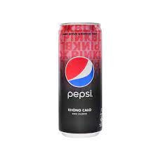 lon nước ngọt Pepsi không calo 320ml