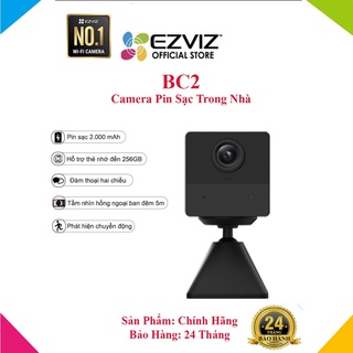 Camera không dây chạy pin, đàm thoại loa 2 chiều,siêu nhỏ gọn, Evziz BC2 ( Ezviz Việt Nam)) - Hàng chính hãng