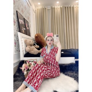 Bộ Pijama Lụa Dior 43 - 58kg ( HCM - ảnh thật)