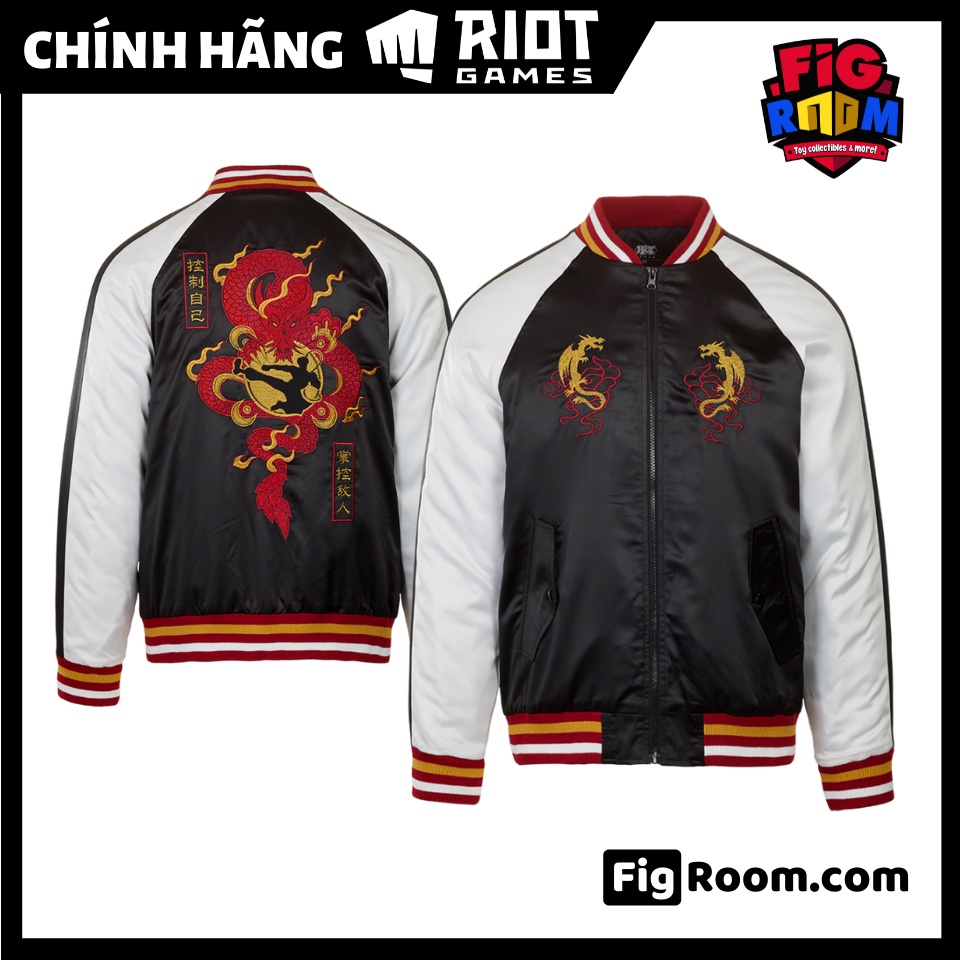 Áo Khoác Jackets Lee Sin Liên Minh Huyền Thoại - DRAGON FIST LEE SIN SOUVENIR JACKET