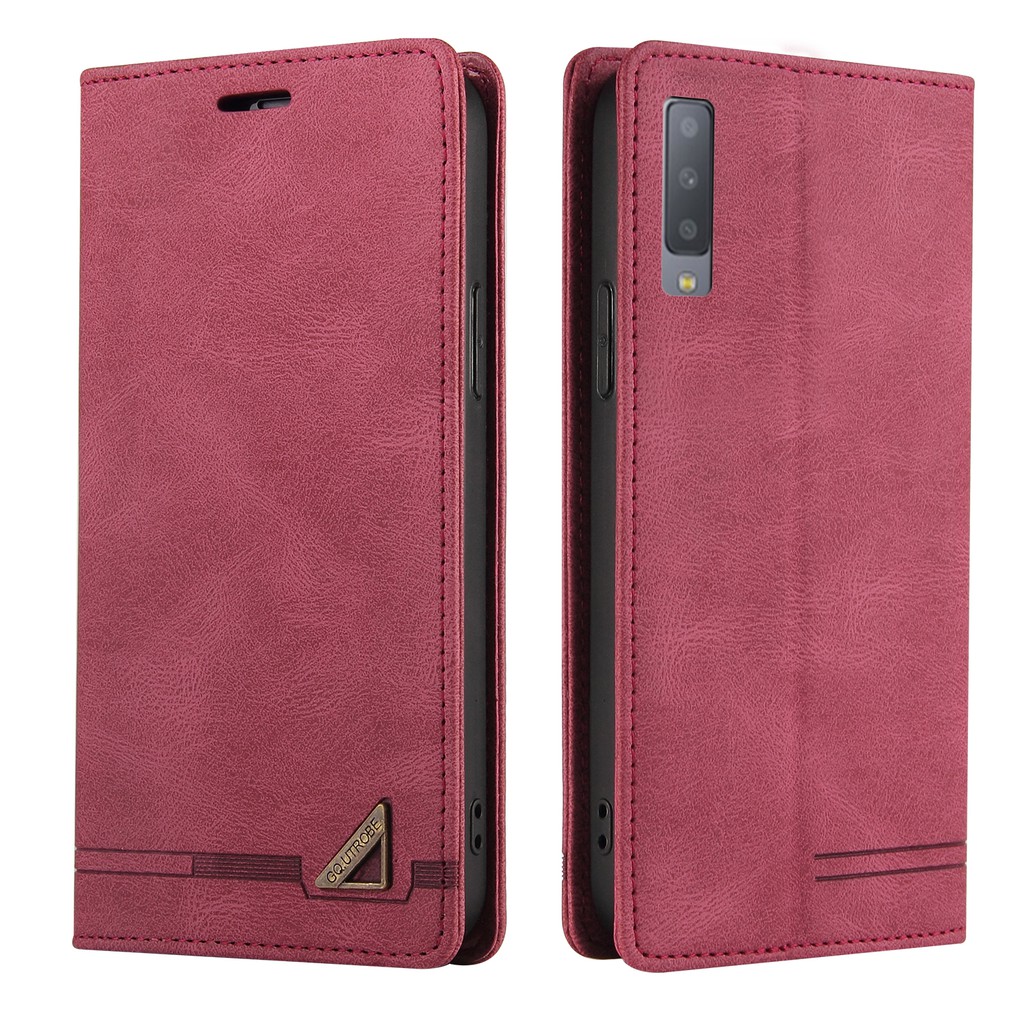 SAMSUNG GALAXY A7 2018 / A8 2018 / A5 2018 / A6 2018 / A5 2017 008 Leather phone case