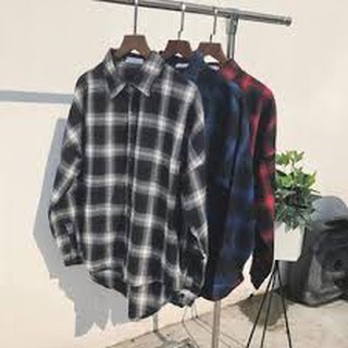 [TỔNG HỢP] Fannel sọc trơn - Sơ mi Flannel sọc nhiều màu - Basic Flannel Unisex Ulzzang siêu sale