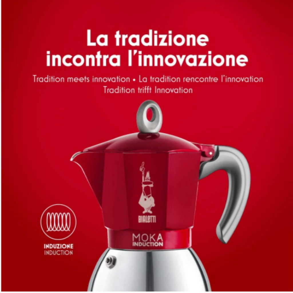 Ấm pha cà phê Bialetti Moka Induction 150ml 4 tách