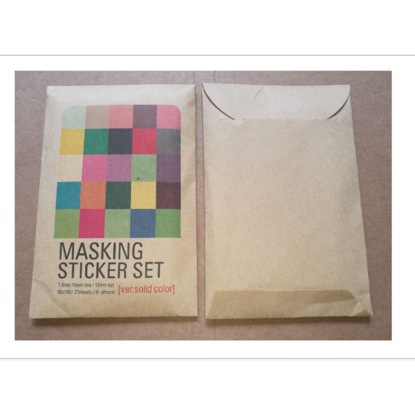 Set 27 tờ sticker giấy màu theo chủ đề - ALT012