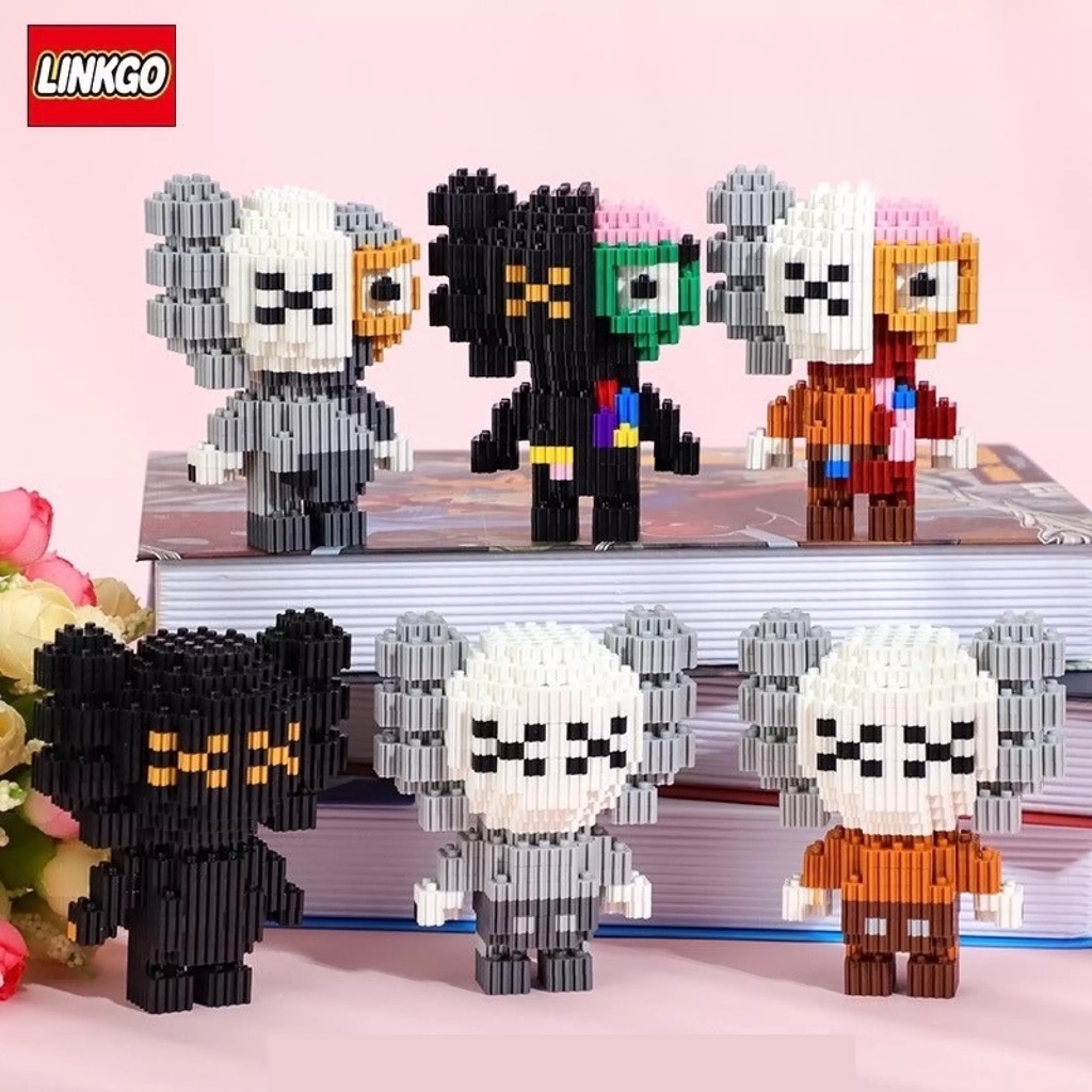 Mô Hình 3D Lắp RápKaws Moc Nhân Vật Hoạt Hình Cho Bé Trai Gái Giá Rẻ Bằng Nhựa Trang Trí Mini Sáng Tạo Đáng Yêu