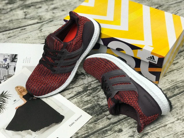 (SALE SỐC - Video ảnh thật ) Giày Sneaker Thể Thao Ultra Boost 4.0 Đỏ - Shop Duy Giày . ! ,, . NEW 2020