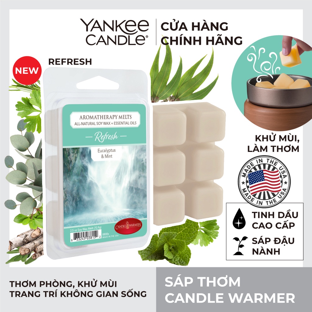 Sáp thơm Candle Warmer từ Yankee Candle - Refresh