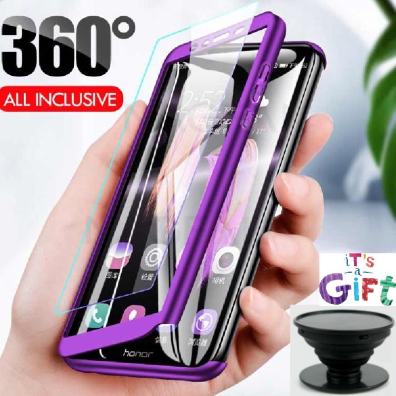 Ốp điện thoại kính cường lực cứng bảo vệ toàn diện 360 độ cho VIVO X7 X7 Plus V3Max Y51 Y53 2017 Y55 Y66 X6 X6P