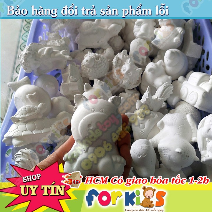 Tô tượng cho bé combo 100 tượng size 7-9cm