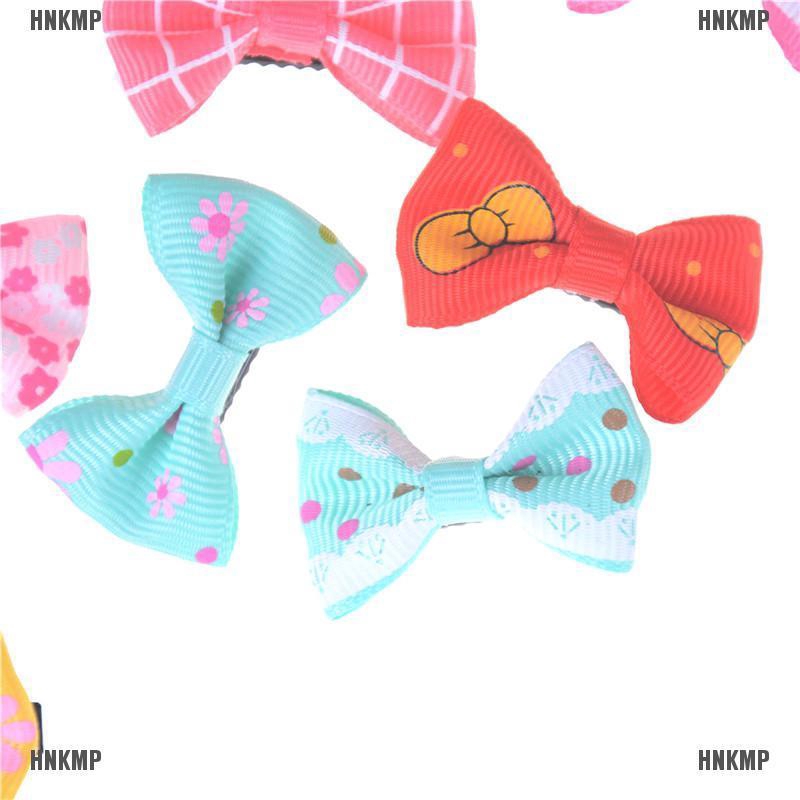 Set 10 kẹp tóc dạng mỏ vịt dễ thương cho bé gái