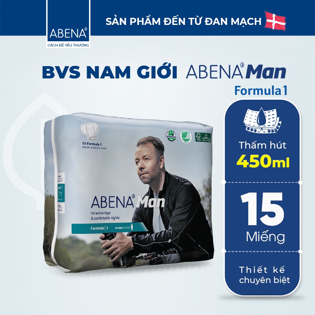 Băng vệ sinh nam Abena Man Formula 1 Nhập Khẩu Đan Mạch