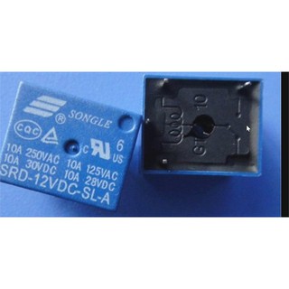 Relay 12V (SRD-12VDC-SL-A) màu xanh