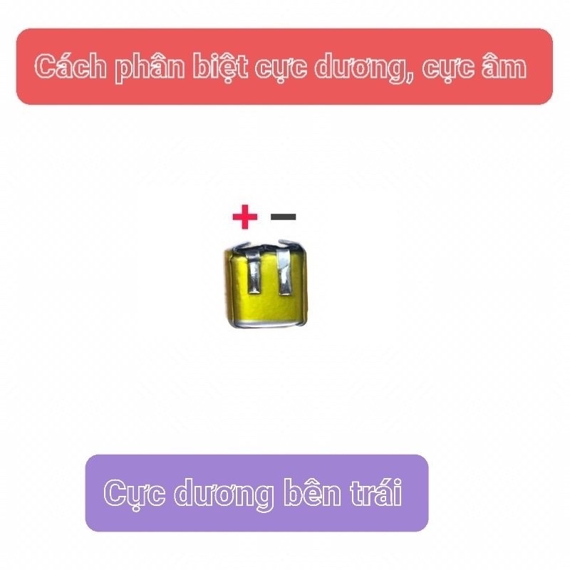 Pin chuyên tai nghe 3.7V 30-40-50-53 mAh (Lithium Polyme) cho tai nghe Bluetooth hổ vằn - ipod