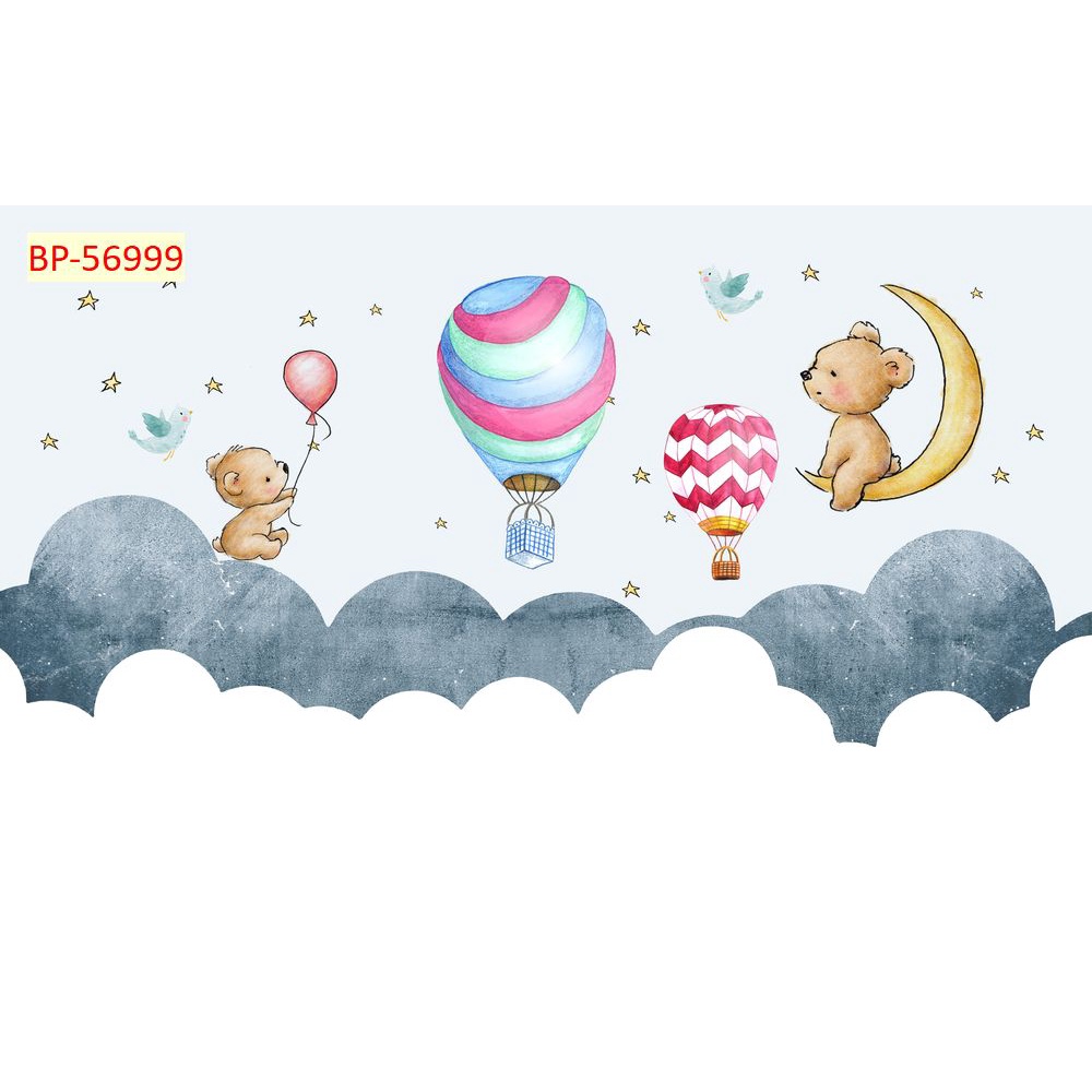 Tranh Dán Tường Trẻ Em 3D Nhiều Chủ Đề