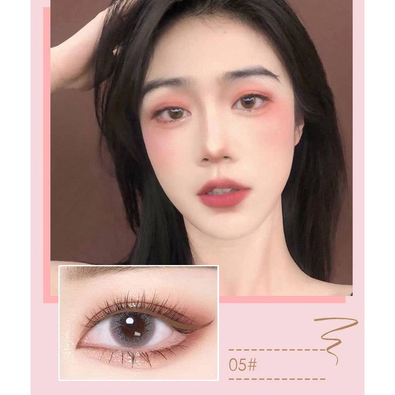 [Hàng mới về] Bút kẻ mắt nước Kakashow khô nhanh tiện lợi 8 màu tùy chọn