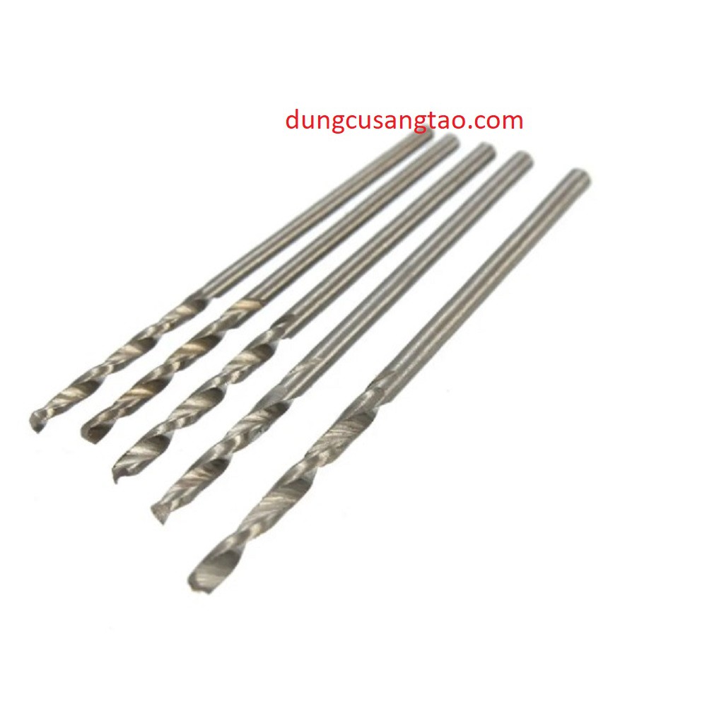 Mũi khoan HSS chuyên dùng khoan gỗ, nhựa, mạch in 0.3-1.6mm