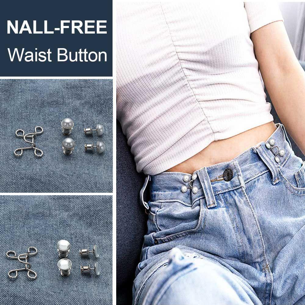 Nút Điều Chỉnh Được Không Cần Đóng Lại Tiện Dụng Cho Quần Jean
