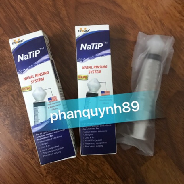 Bộ dụng cụ rửa mũi Natip | BigBuy360 - bigbuy360.vn