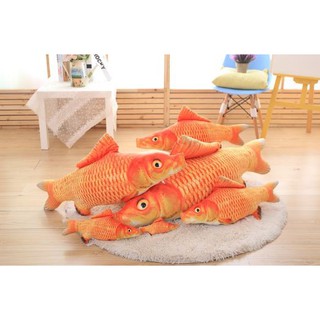 Gối ôm 3D cá chép vàng