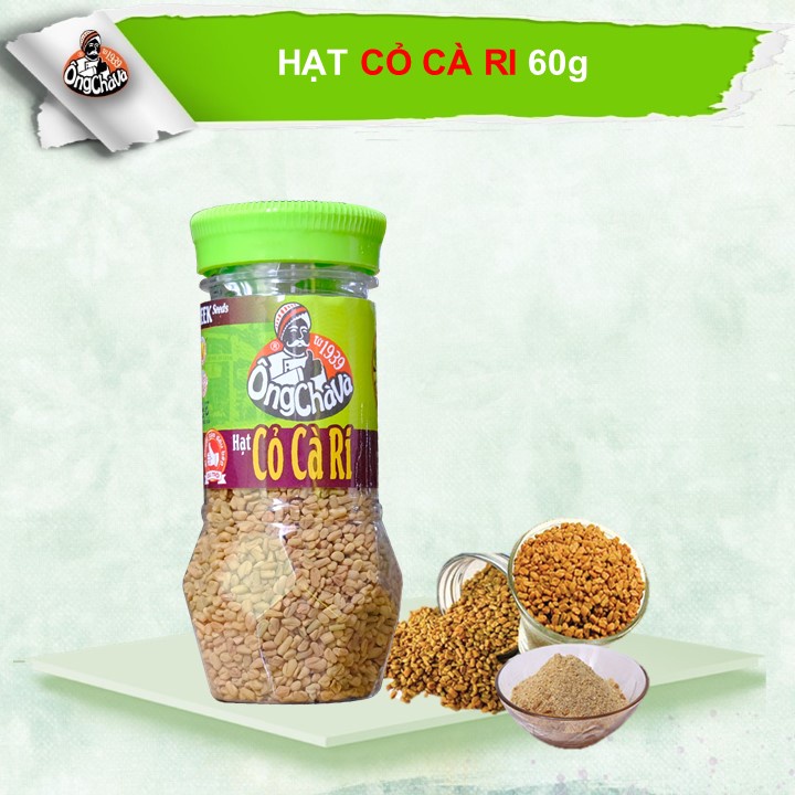 Hạt cỏ cà ri Ông Chà Và 60gr (Fenugreek seed)