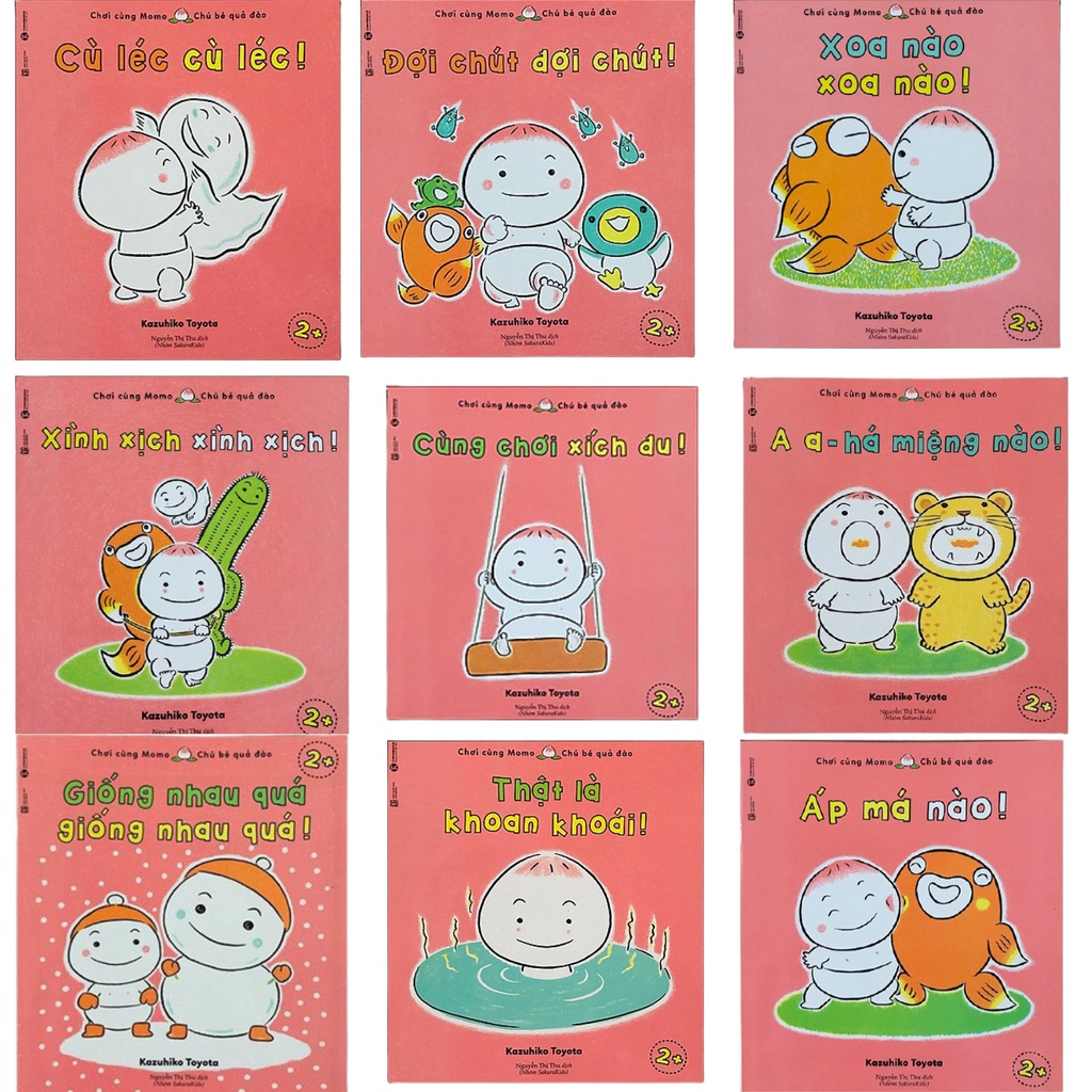 Sách Momo Chú Bé Quả Đào 2