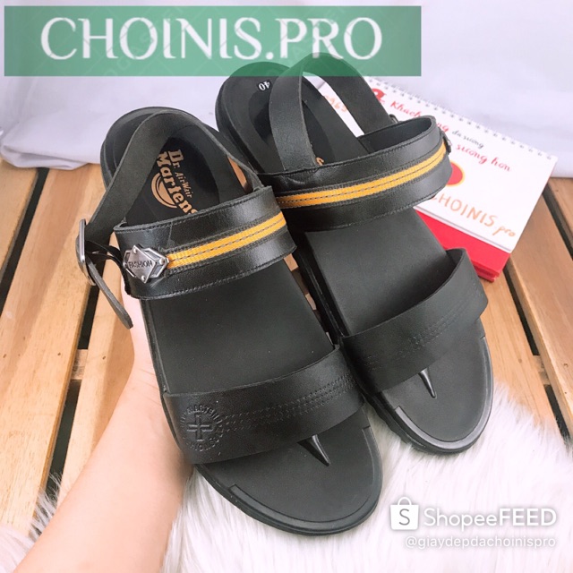 Dép da hai quai thế hệ mớiĐế cao su  Dép có quai hậu