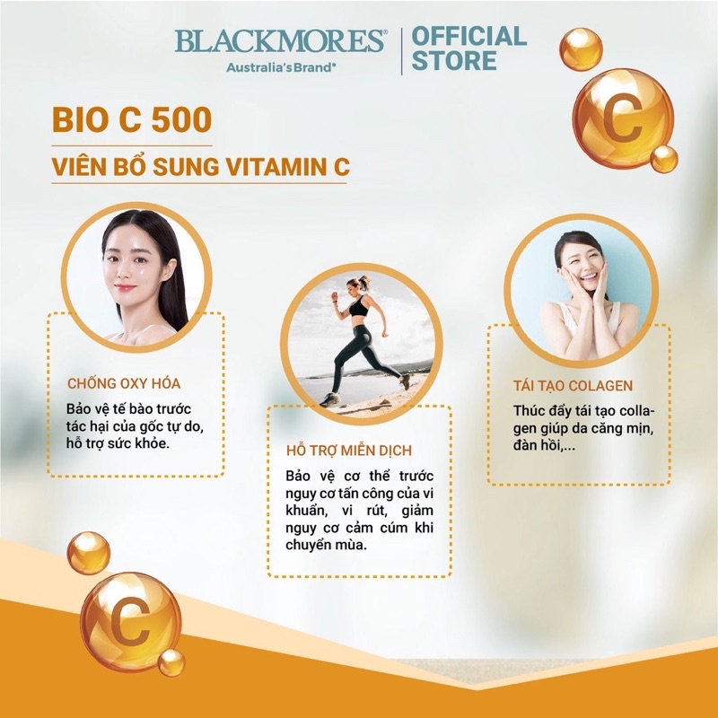 Viên uống bio C bổ sung vitamin C 1000mg lọ 150 viên