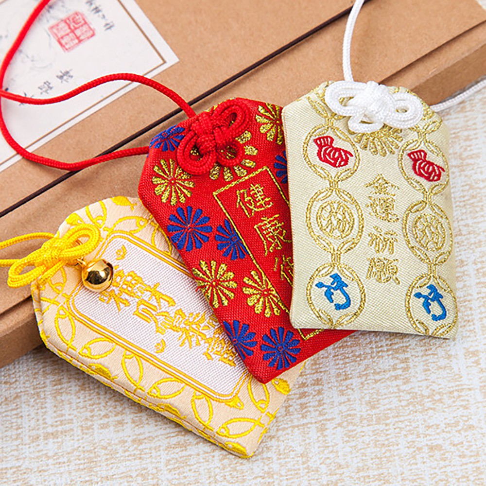 Túi Phước May Mắn Omamori Nhật Bản Omamori Học Tập Móc Treo Sưu Tầm #22