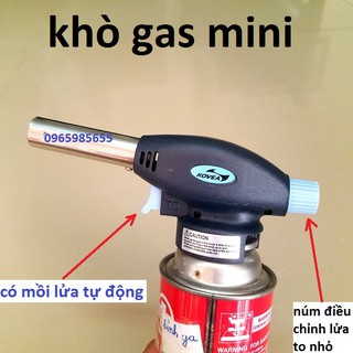 Khò Lửa Bình Gas An Toàn Gia Đình Kovea (Màu Xanh Dương)
