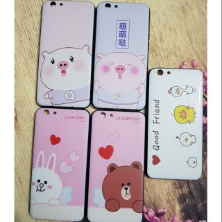 Ốp lưng Oppo A59 F1s viền dẻo hình gấu thỏ heo cực đẹp
