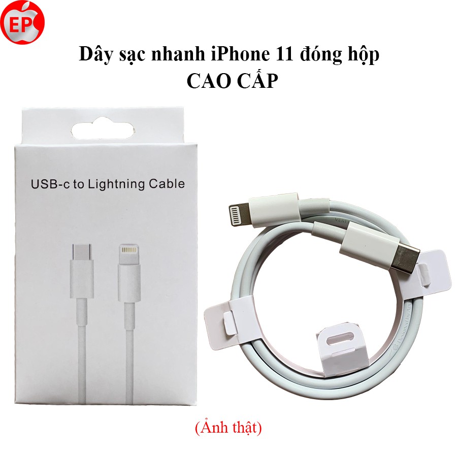 Bộ sạc cáp nhanh iPhone 20W đóng hộp CAO CẤP bảo hành 12 tháng