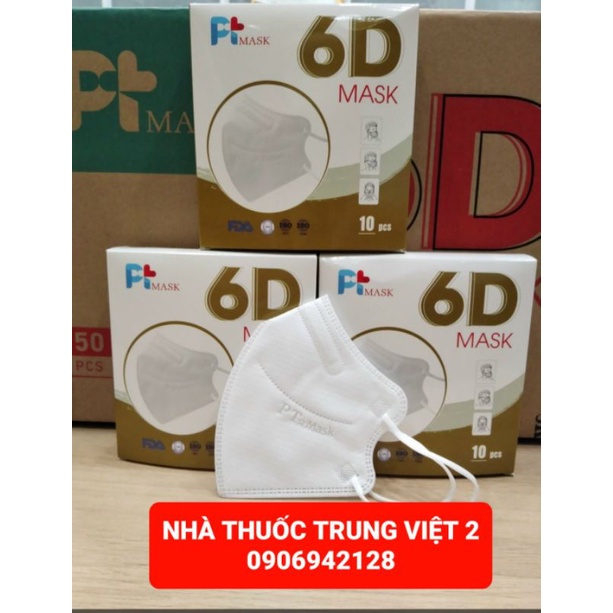 Khẩu Trang Y Tế N95 kháng khuẩn Pro Mask VN.N95 chống bụi mịn ( Hộp 10 cái)