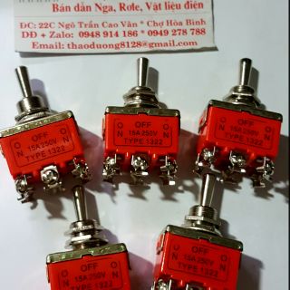 Công tắc 6 chân 3 nấc combo 5 cái
