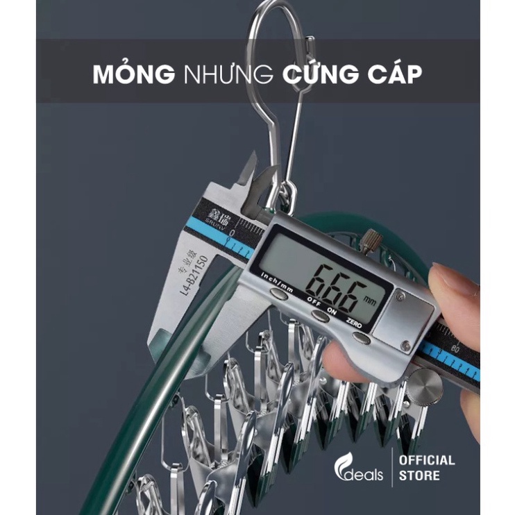 Móc Treo Đa Năng có khóa chống gió, chống trượt chất liệu cao cấp bền đẹp