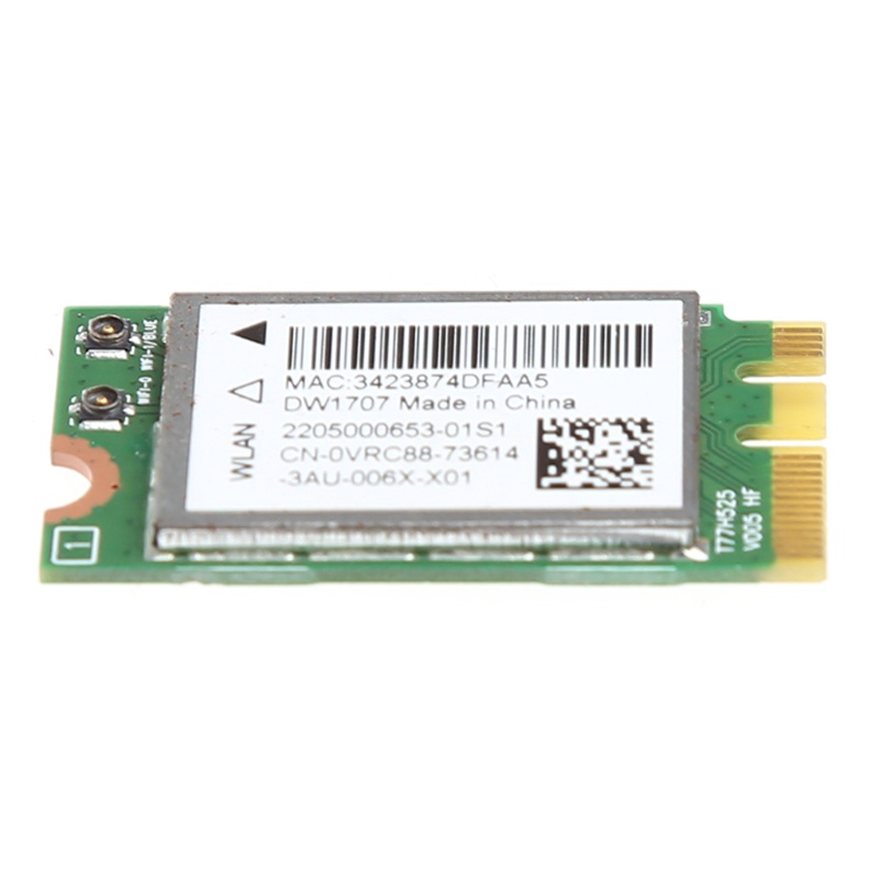 Thẻ WIFI Không Dây Mini M.2 Ngff Wlan BT4.0 0VRC88 QCNFA335 Dành Cho Dell DW1707