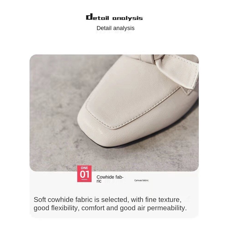 Giày Cao Gót Da Mềm Mũi Vuông Thời Trang Cho Nữ