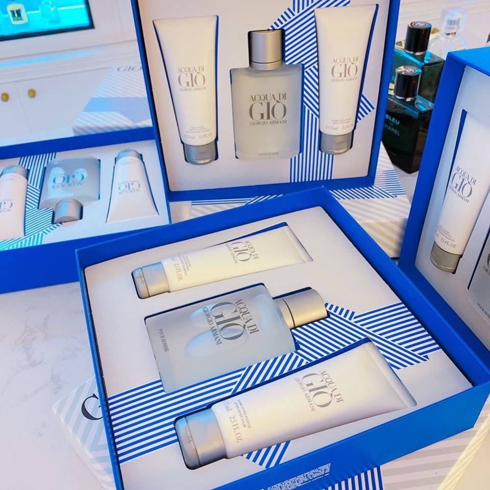 Gift Set NƯỚC HOA NAM Acqua Di Gio Pour Homme