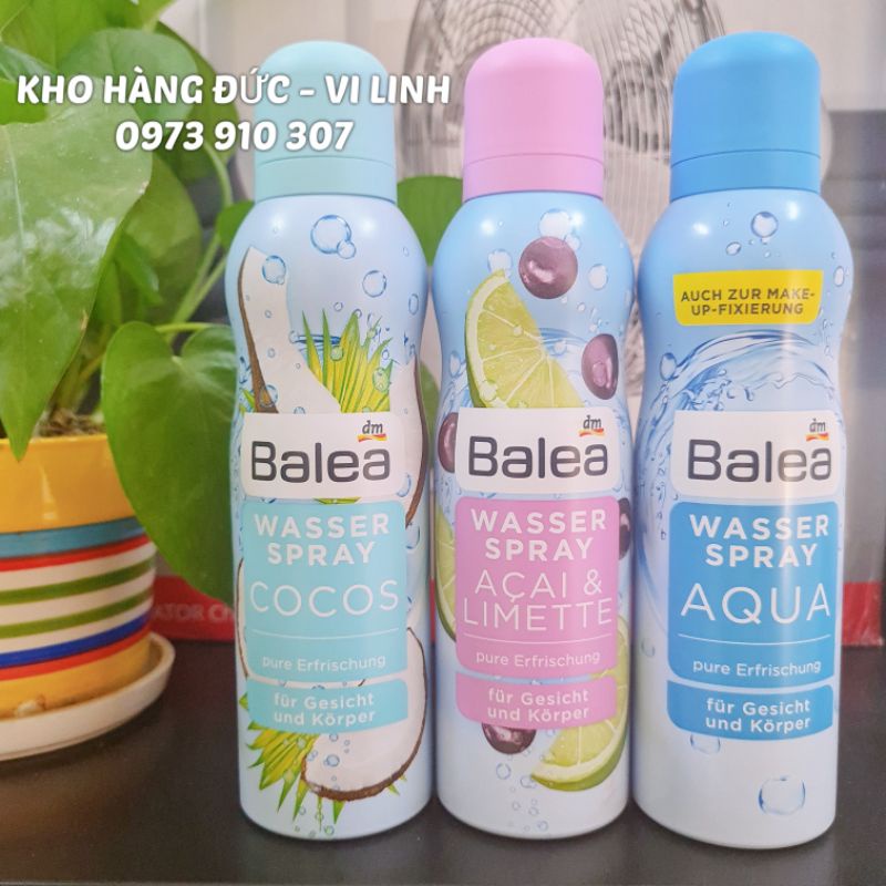(Bill air) Xịt khoáng Balea Đức 150ml