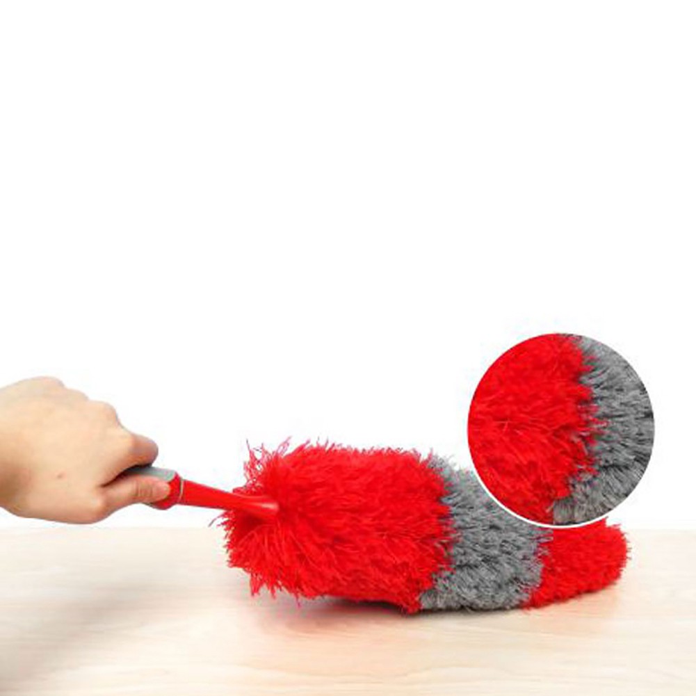 Chổi Lông Gà Quét Bụi Vệ Sinh Nhà Cửa Có Tay Cầm Treo Tiện Dụng