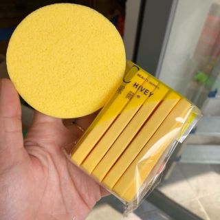 Bông mút rửa mặt dạng nén Chivey_cam kết hàng chất lượng loại 1 Nhật Bản