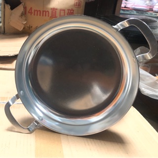 Chảo đáy bằng (nhôm - đk: 16cm-18cm-22cm-24cm)