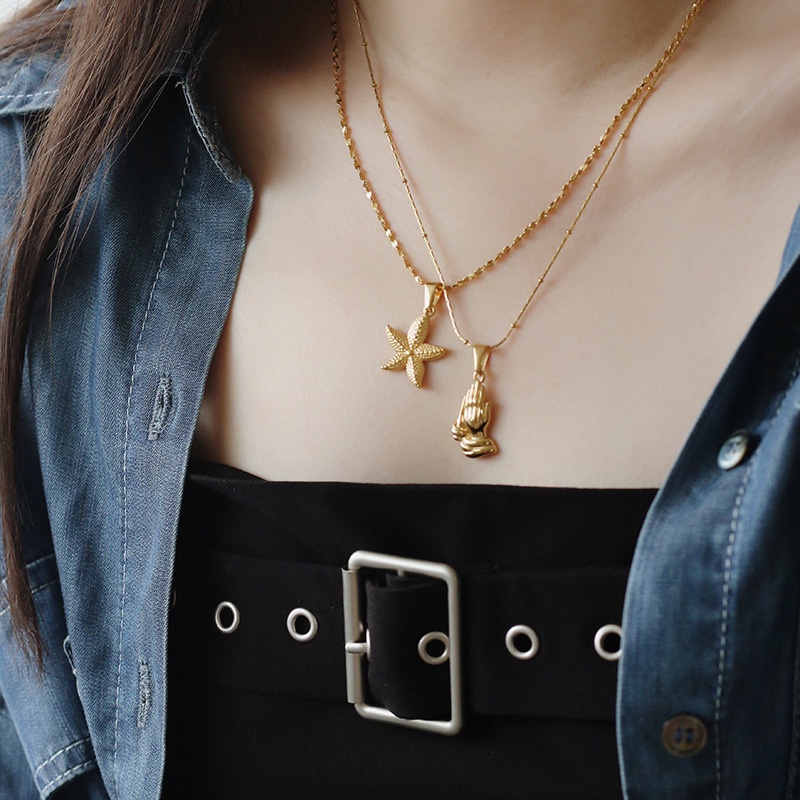 Mặt dây chuyền nam nữ titan Vintage nhiều kiểu hình không gỉ