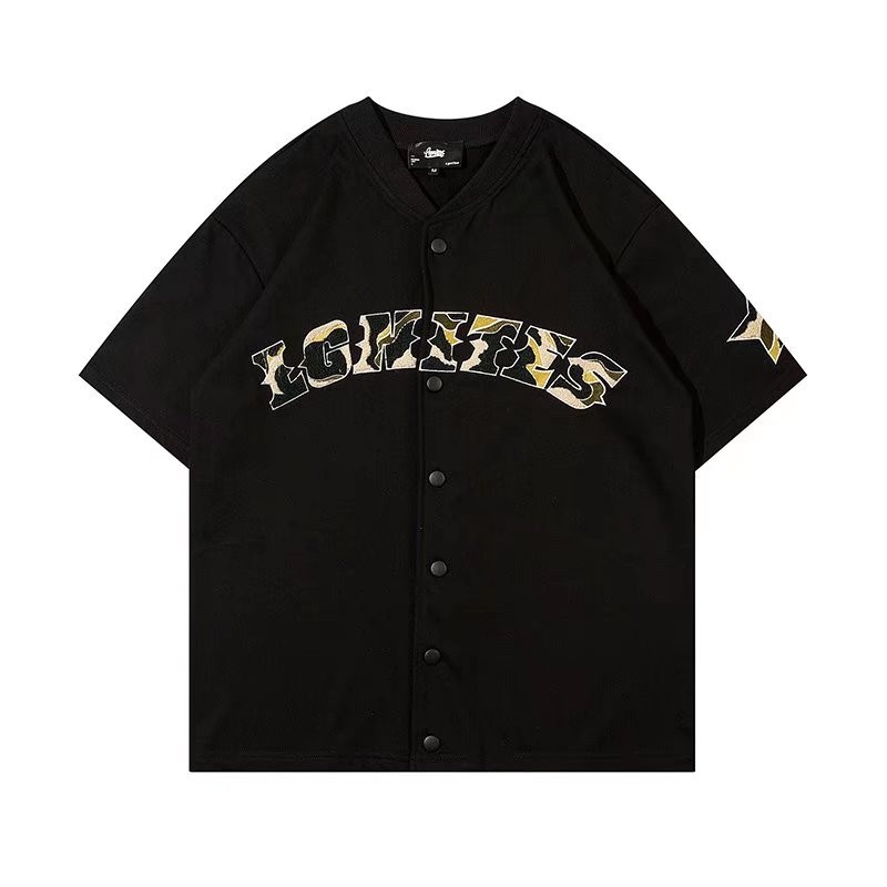 Áo Sơ Mi Tay Ngắn In Chữ Thời Trang Dành Cho Nam