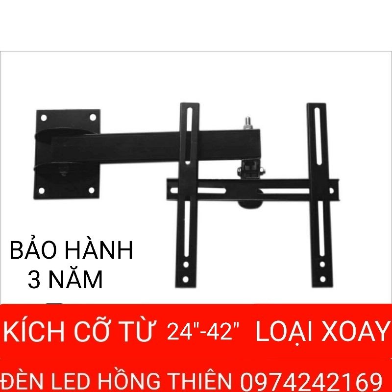 KHUNG TIVI LCD TREO XOAY TỪ 24-63IN