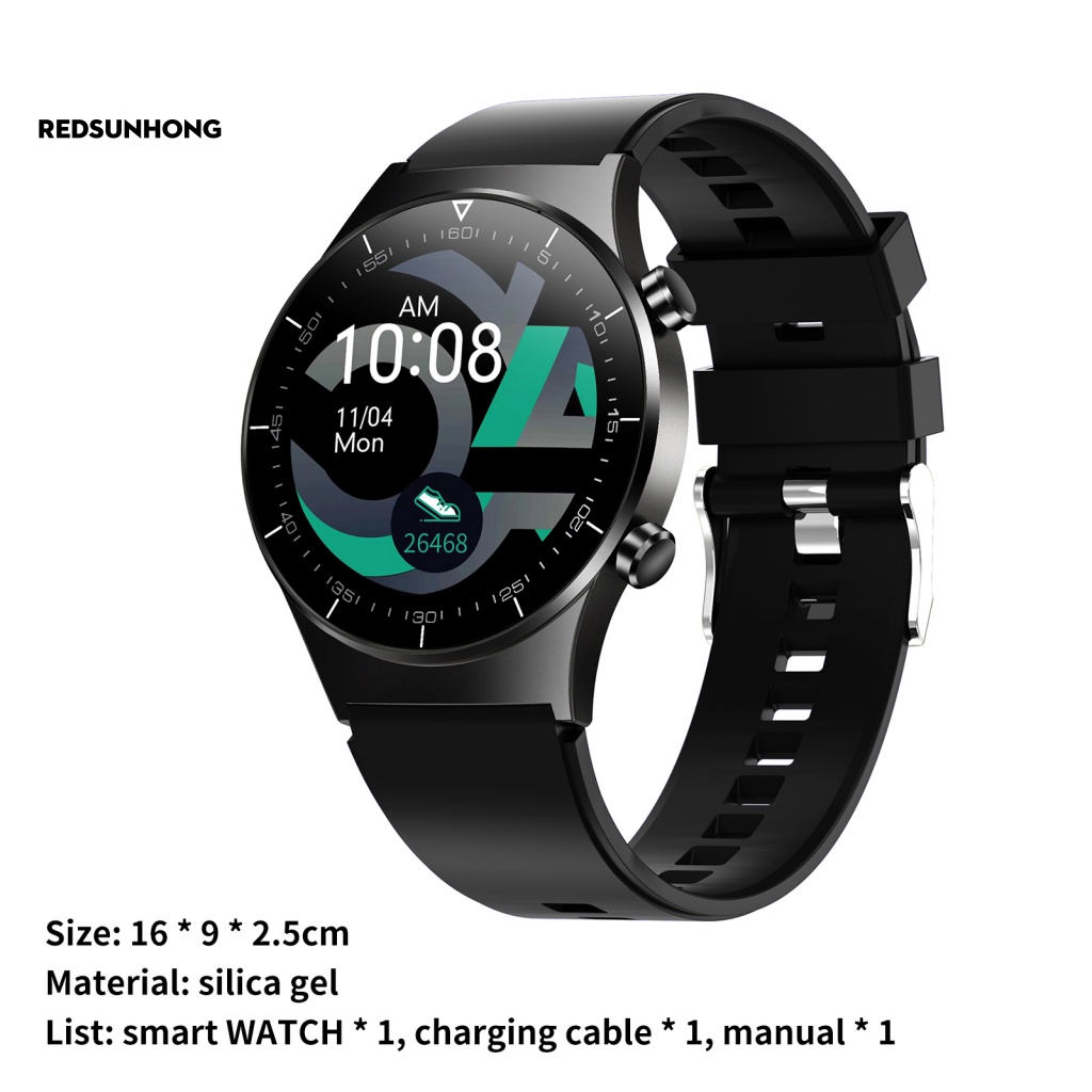 Đồng Hồ Thông Minh Đa Chức Năng Theo Dõi Sức Khoẻ Kiểu Dáng Thể Thao