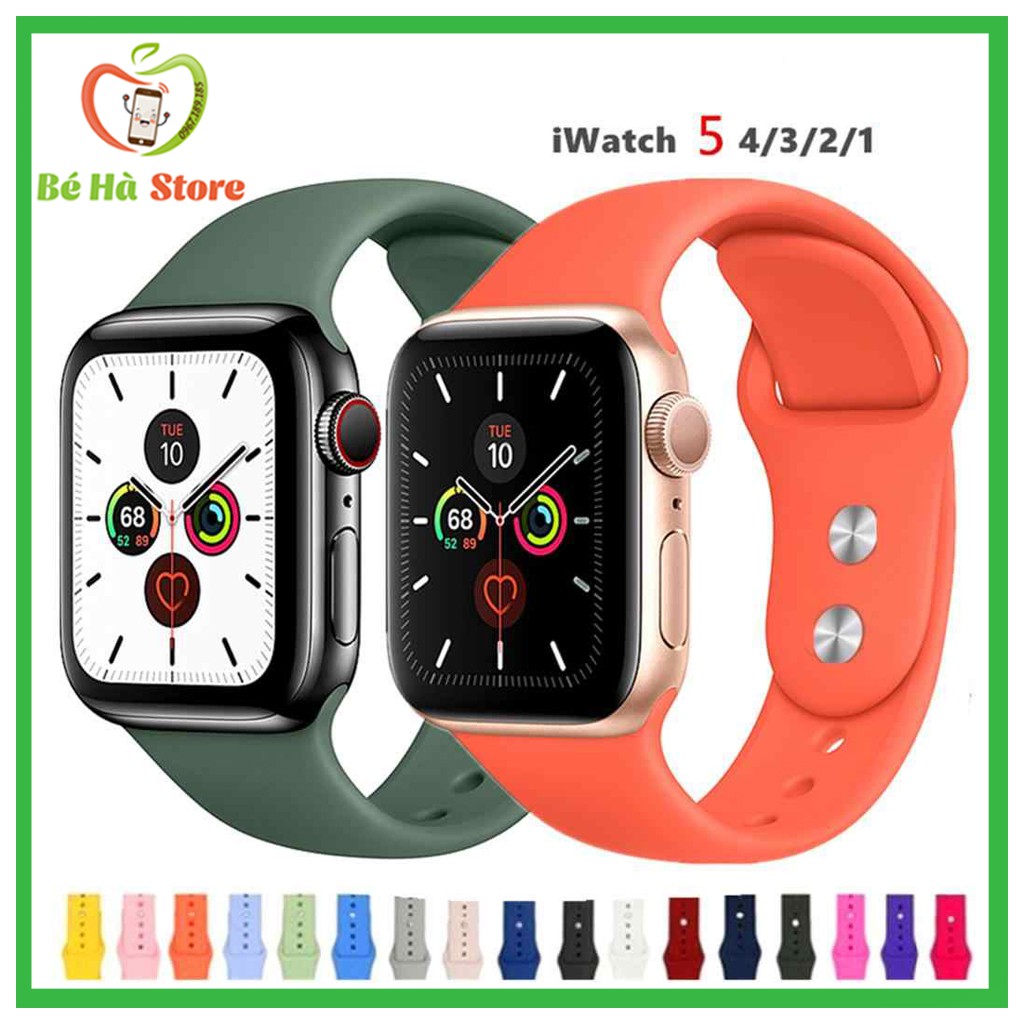 Dây Apple Watch Cao Su Nhiều màu / Sport band đủ size