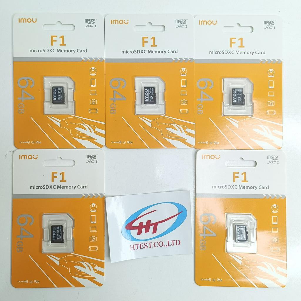Thẻ nhớ microSD F1 IMOU 64G - Hàng chính hãng
